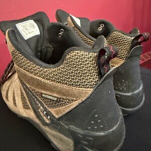 Merrell Black and Brown Outdoor Boots